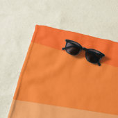 Serviette De Plage lever de soleil géométrique Abstrait (En situation)