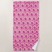 Serviette De Plage Lèvres (Devant)