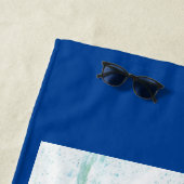 Serviette De Plage L'Eyrún fait pour l'eau libre (En situation)