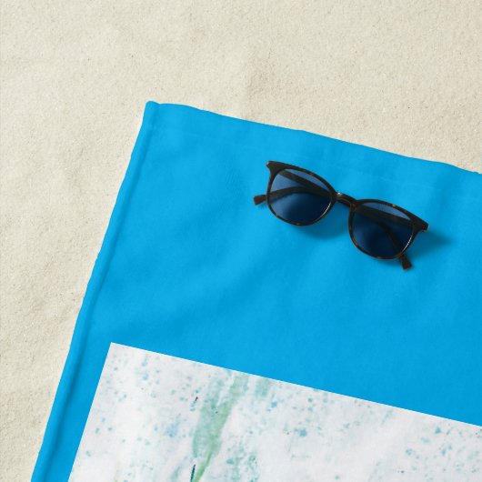 Serviette De Plage L'Eyrún fait pour l'eau libre (En situation)