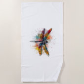 Serviette De Plage libellule (Devant)