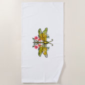 Serviette De Plage libellule (Devant)