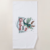 Serviette De Plage libellule de rennes (Devant)