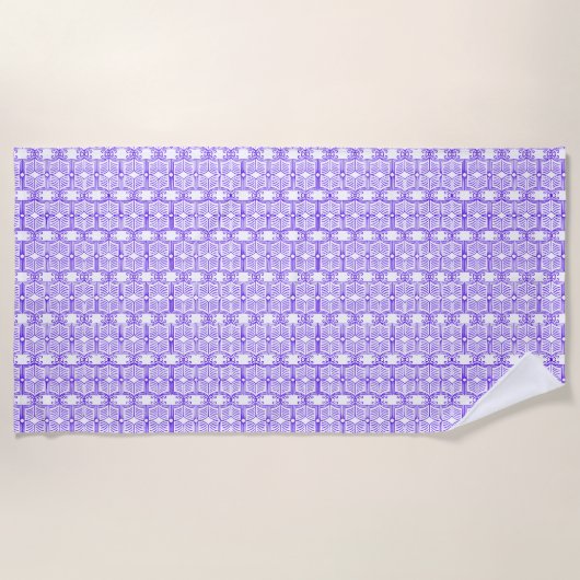 Serviette De Plage Library Book Pattern  (Devant)