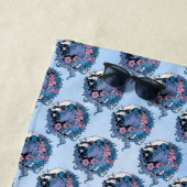 Serviette De Plage Licorne (En situation)