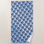 Serviette De Plage Licorne (Devant)