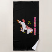 Serviette De Plage Licorne Édition Limitée Licorne Unique (Devant)