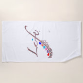 Serviette De Plage Life is a Roller Coaster (Devant)