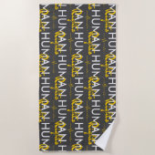 Serviette De Plage Lifeline to Human Rights (Devant)