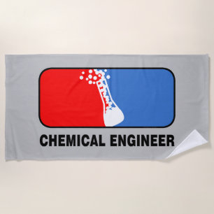Serviette De Plage Ligue d'ingénieurs chimistes