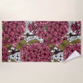 Serviette De Plage Lilac (Devant)