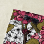 Serviette De Plage Lilac (En situation)