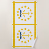 Serviette De Plage L'île Rhode (Devant)