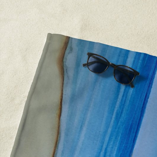 Serviette De Plage L'île tropicale (En situation)