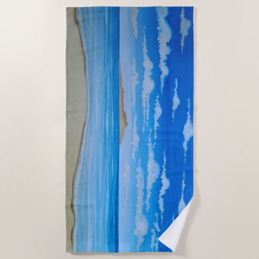 Serviette De Plage L'île tropicale (Devant)