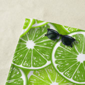 Serviette De Plage Lime pop (En situation)