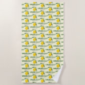 Serviette De Plage Limoncello (Devant)