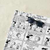 Serviette De Plage Linus raconte Lucy Elle est Crabby (En situation)