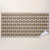 Serviette De Plage Lion (Devant)