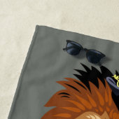Serviette De Plage Lion chic (En situation)