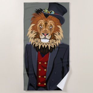 Serviette De Plage Lion chic