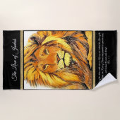 Serviette De Plage Lion de Juda (Devant)