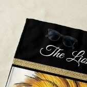 Serviette De Plage Lion de Juda (En situation)