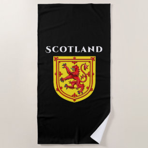 Serviette De Plage Lion Rampant d'Écosse