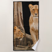 Serviette de plage Lioness (Devant)