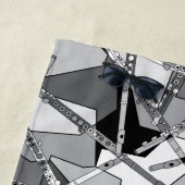 Serviette De Plage Liquides de chevauchement (En situation)