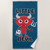 Serviette De Plage Little Devil - Beach Towel (Devant)