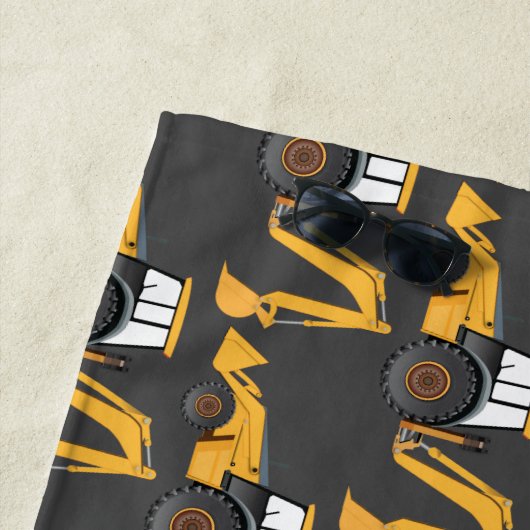 Serviette De Plage Little Digger - Beach Towel (En situation)