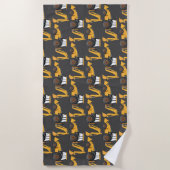 Serviette De Plage Little Digger - Beach Towel (Devant)