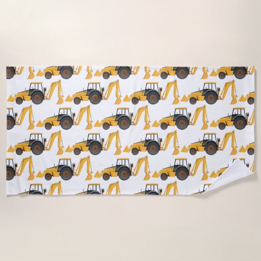 Serviette De Plage Little Digger - Beach Towel (Devant)