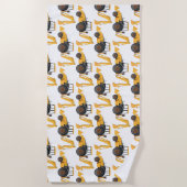 Serviette De Plage Little Digger - Beach Towel (Devant)