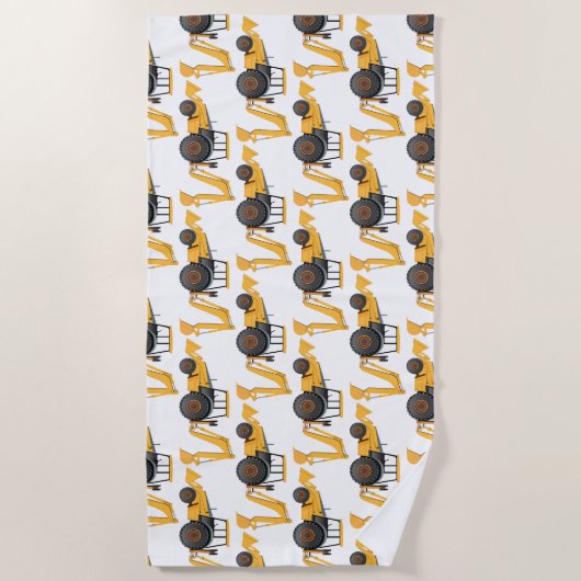 Serviette De Plage Little Digger - Beach Towel (Devant)