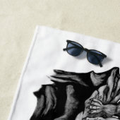 Serviette De Plage Little Golem Gargoyle (En situation)