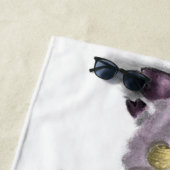 Serviette de plage Little Lamb (En situation)