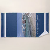 Serviette De Plage Little Venice, Grèce (Devant)
