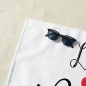 Serviette De Plage Live Laugh Love a Rottweiler (En situation)