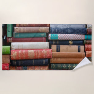 Serviette De Plage Livres Lire l'amour Vieux livres