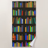 Serviette De Plage Livres Livres Librairies Plage (Devant)