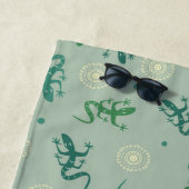 Serviette De Plage Lizard (En situation)