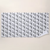 Serviette De Plage Llama (Devant)