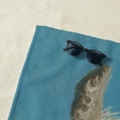 Serviette De Plage Llama Spécifications - Lunettes rondes (En situation)