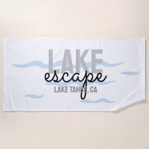 Serviette De Plage Location de vacances à Lake House - Beach Towel