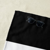 Serviette De Plage L'Océan M'A Rendue Salée (En situation)