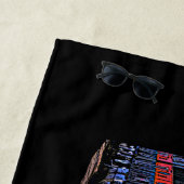 Serviette De Plage Locomotive Diesel Orange F7 - Ajouter un nom (En situation)