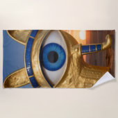 Serviette De Plage L'Œil égyptien³ (Devant)