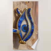 Serviette De Plage L'Œil égyptien (Devant)